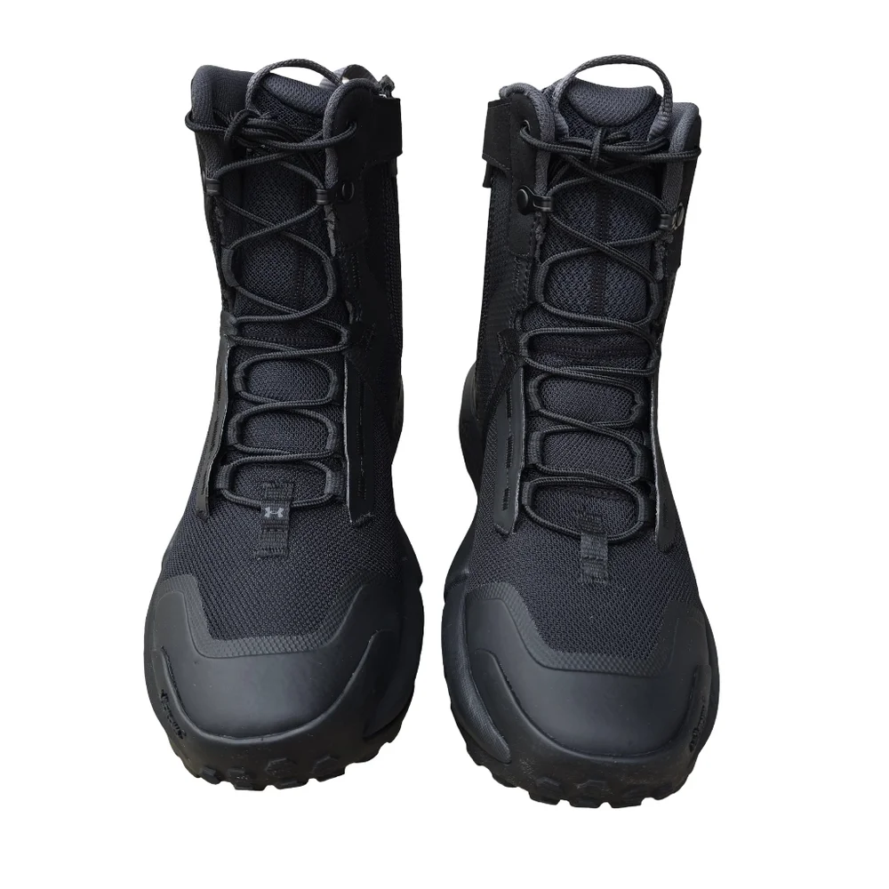 NIB Under Armour Vibram Charged Valsetz Side Zip Tactical Boots, Men's Size 7